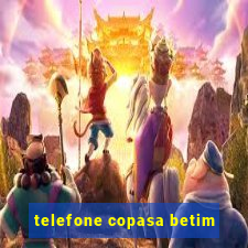 telefone copasa betim